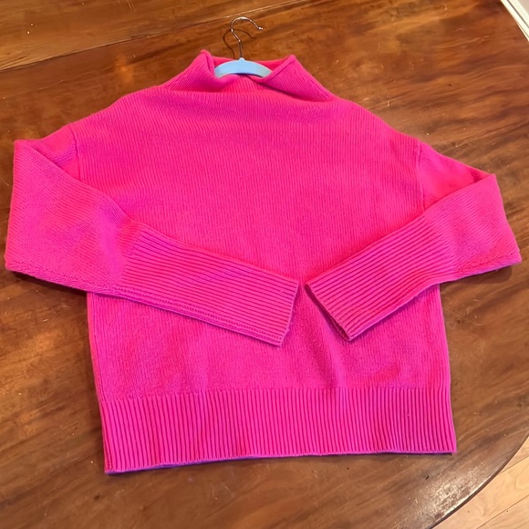 Aritzia Wilfred Luxe Cashmere Cyrus Sweater Pink Medium - Picture 3 of 9